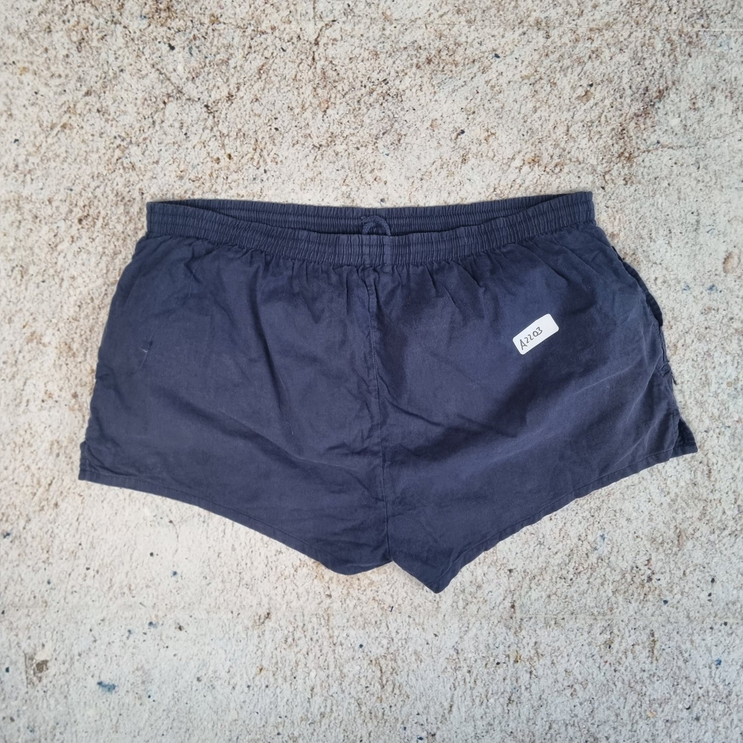 Adidas SPORT SHORTS VINTAGE RUNNING AMY WINEHOUSE - Blue - Size XL