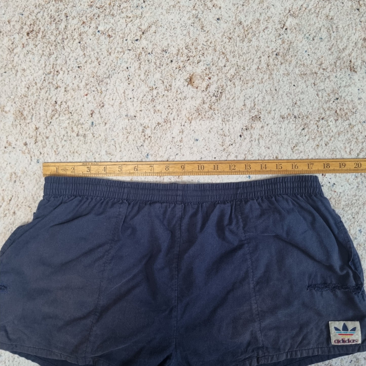 Adidas SPORT SHORTS VINTAGE RUNNING AMY WINEHOUSE - Blue - Size XL