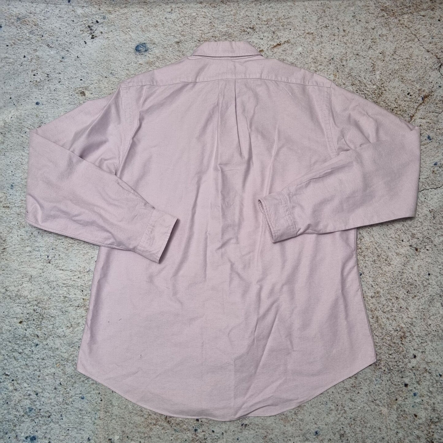 Ralph Lauren OXFORD SHIRT CUSTOM FIT LONG SLEEVE PONY RL - Purple - Size XL