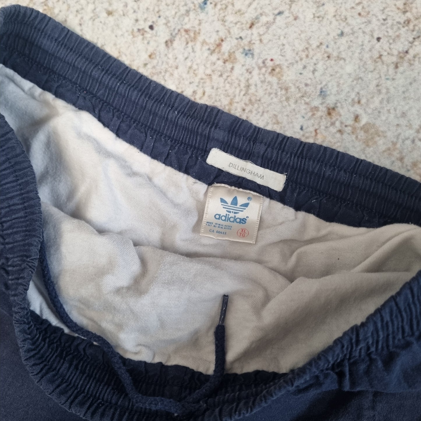 Adidas SPORT SHORTS VINTAGE RUNNING AMY WINEHOUSE - Blue - Size XL