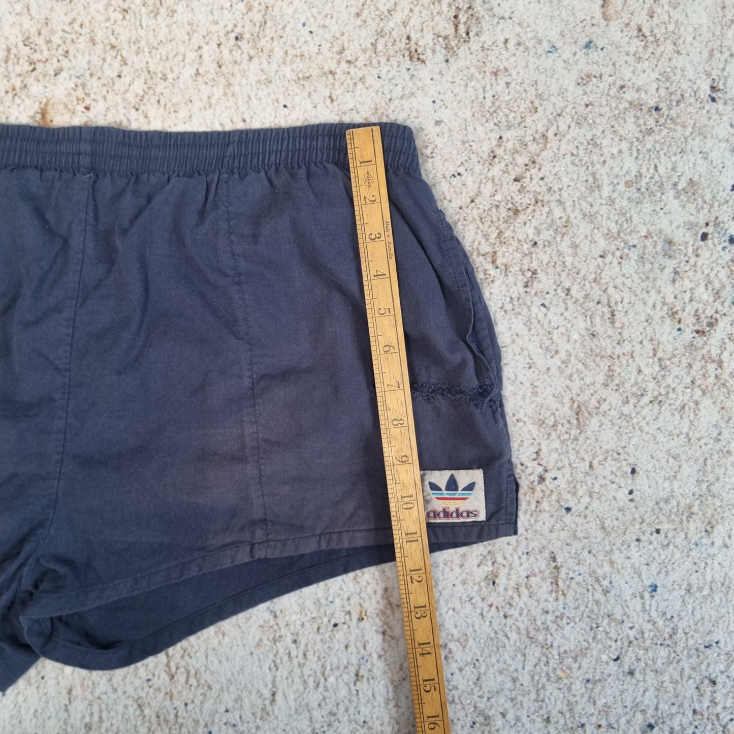 Adidas SPORT SHORTS VINTAGE RUNNING AMY WINEHOUSE - Blue - Size XL