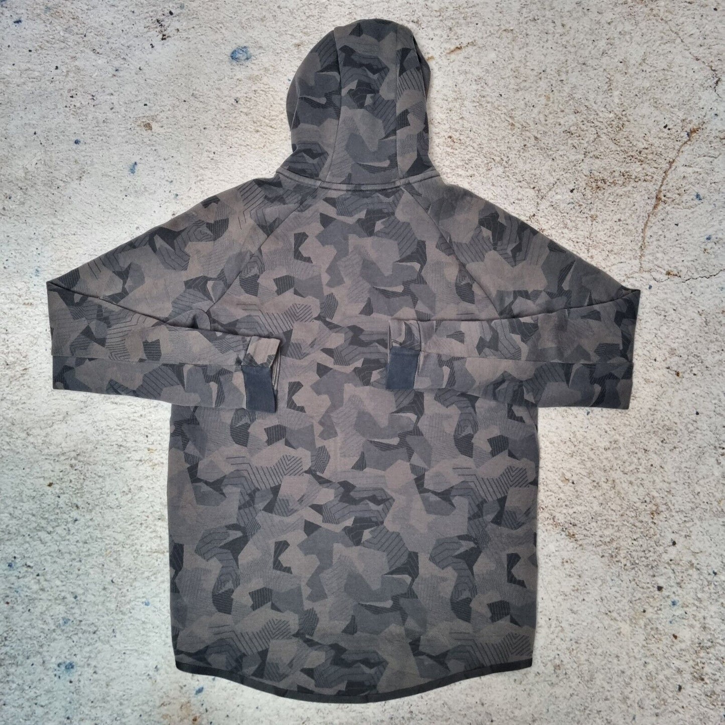 Nike Tech Fleece Windrunner Hoodie Full Zip Camo black green Zip up Medium Men's