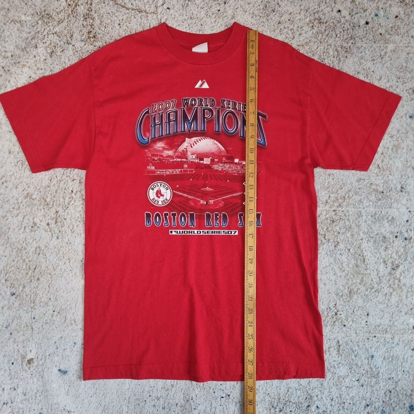 AAA T-SHIRT BOSTON RED SOX 2007 MLB TOP TEE - Red - Size M