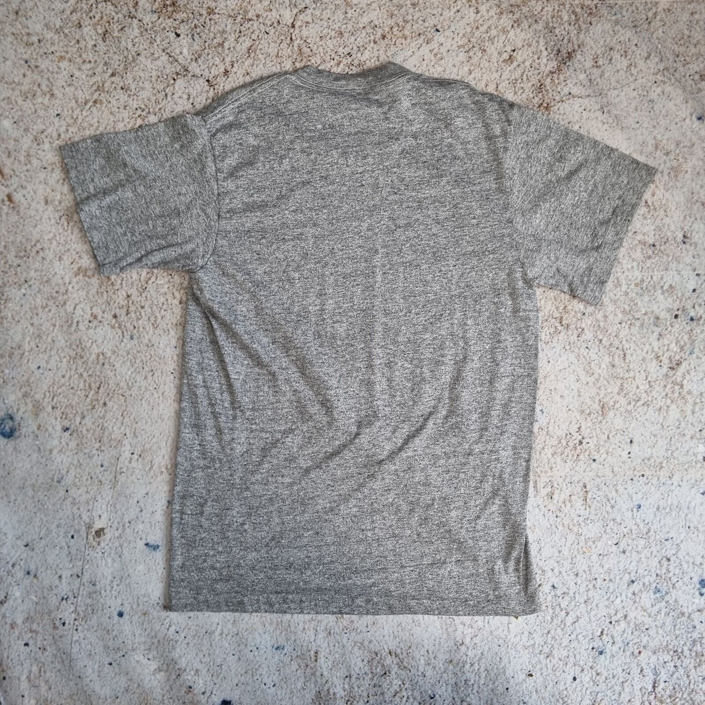 Nike T SHIRT SPELL OUT VINTAGE MADE IN USA - Grey - Size S