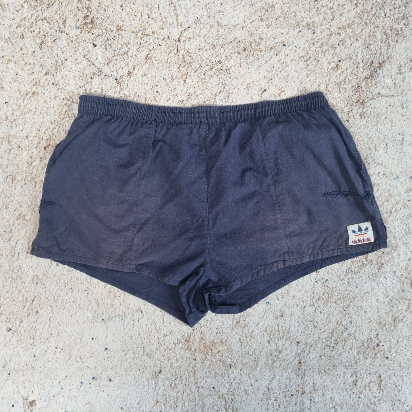 Adidas SPORT SHORTS VINTAGE RUNNING AMY WINEHOUSE - Blue - Size XL