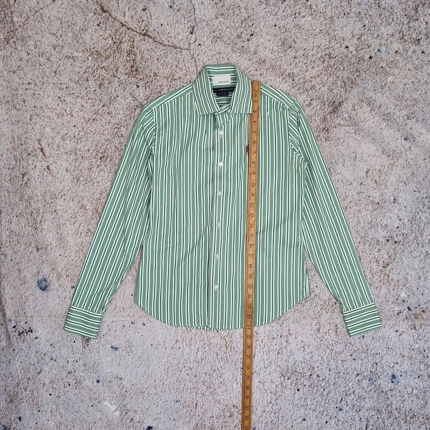 Ralph Lauren Sport SHIRT WOMENS STRIPE - Green - Size 2