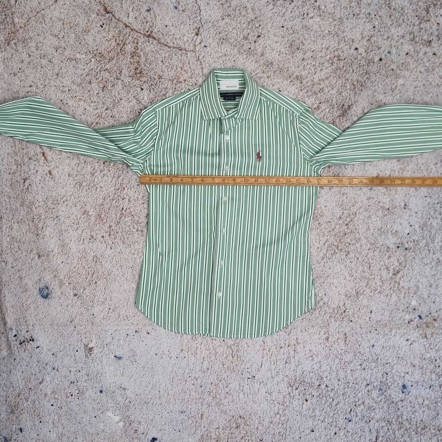 Ralph Lauren Sport SHIRT WOMENS STRIPE - Green - Size 2