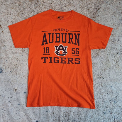 Russel Athletic T-SHIRT AUBURN TIGERS USA COLLEGE TOP TEE - Orange - Size M