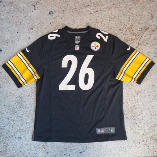 Nike Pittsburgh Steelers NFL Jersey US Football Bell #26 - Black - Size XL