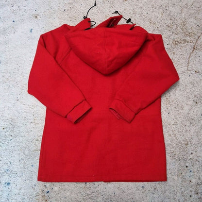 Woolrich Wool Parka Coat - Red WOMENS Size M