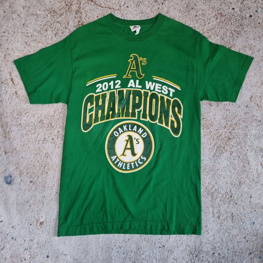 AAA T-SHIRT OAKLAND ATHLETICS 2012 TOP TEE MLB - Green - Size M