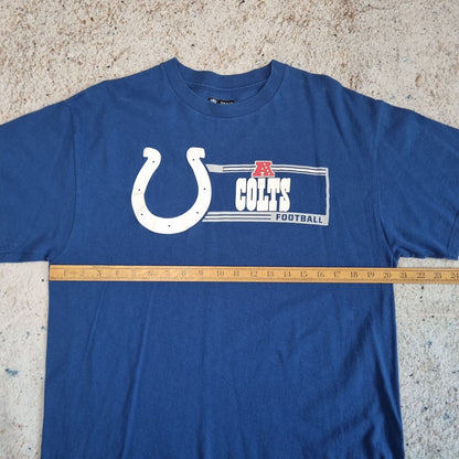 NFL T-SHIRT INDIANAPOLIS COLTS SPELLOUT TOP TEE  NFL - Blue - Size L