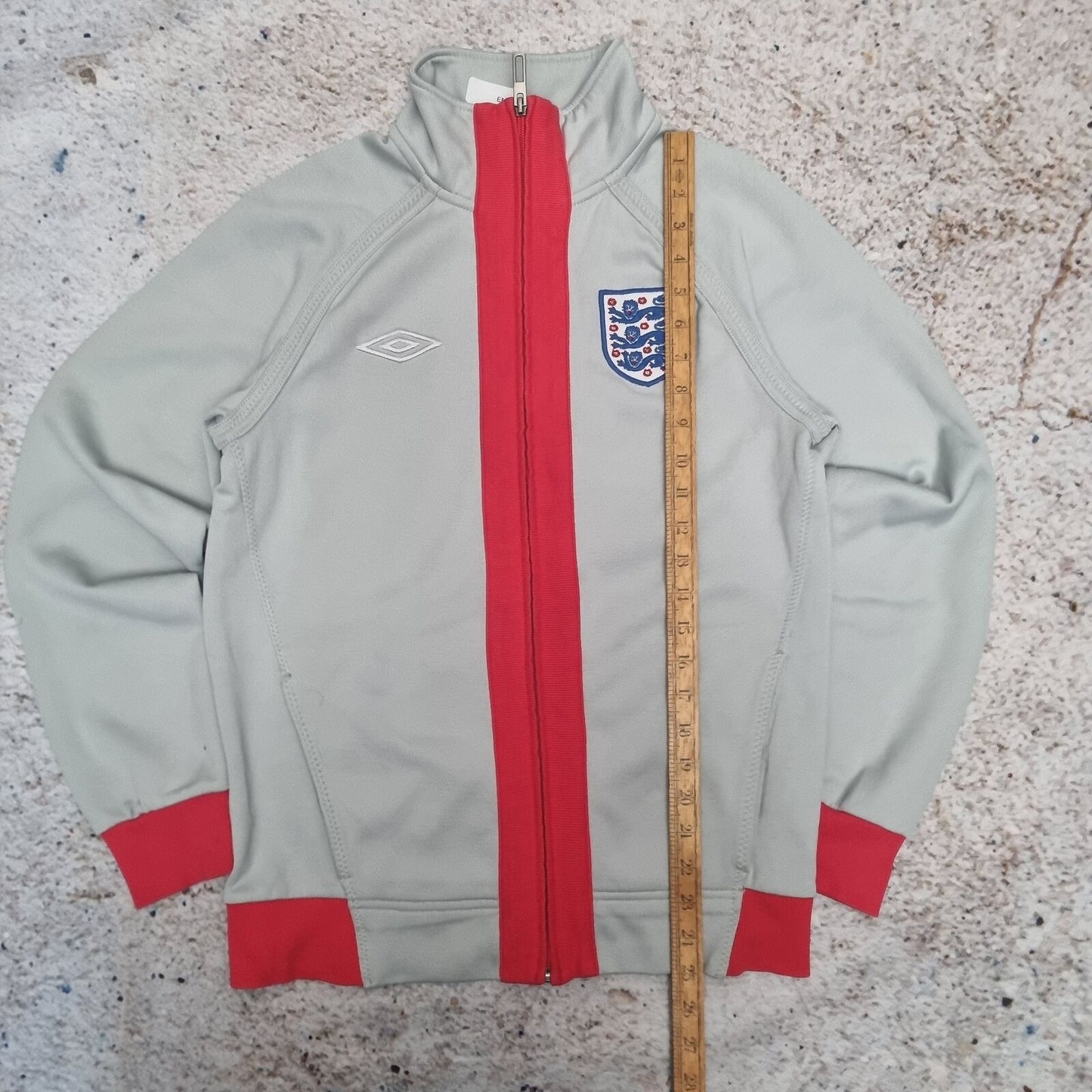 Umbro ENGLAND TRACK JACKET 2010 RETRO - GREY SIZE S