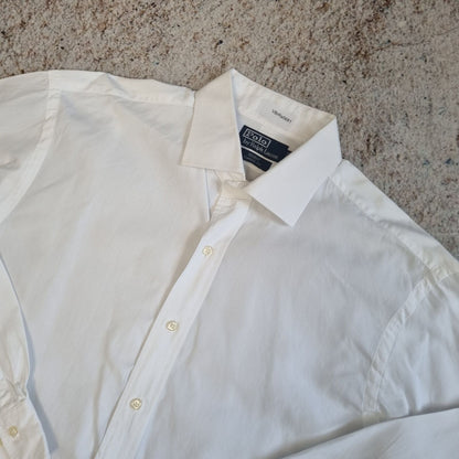 Polo Ralph Lauren OXFORD SHIRT REGENT CLASSIC FIT 32 33 L - White - Size 17