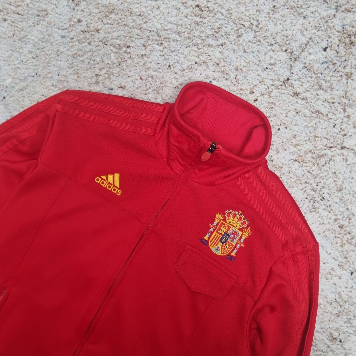 Adidas SPAIN TRACK JACKET RETRO 2007 - 2008 - Red - Size S