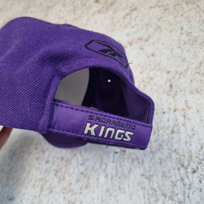 Reebok SACRAMENTO KINGS CAP SNAPBACK NBA RETRO - Purple - One Size