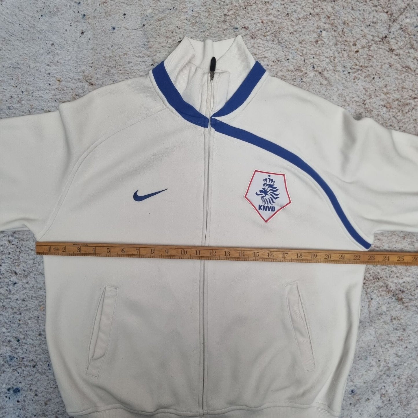 Nike NETHERLAND TRACK JACKET 2008 RETRO - WHITE SIZE L