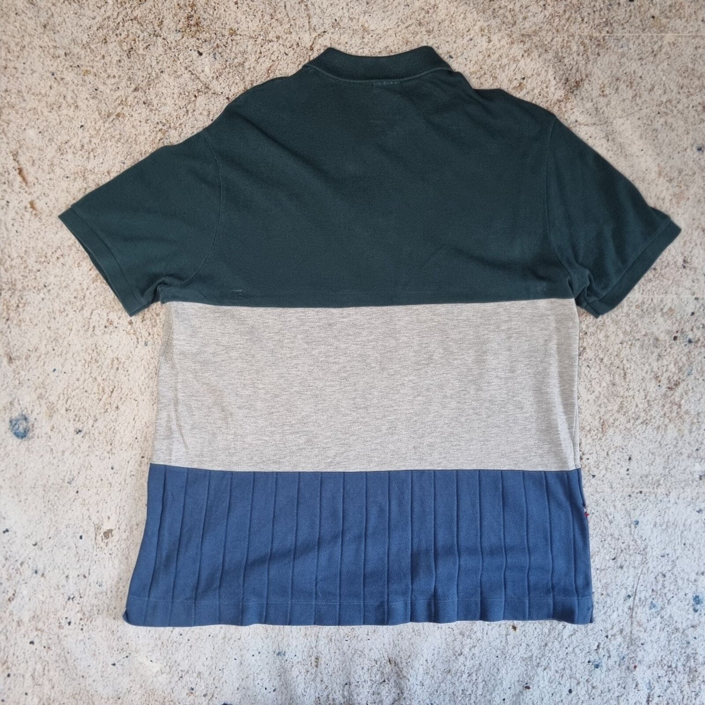 Lacoste POLO SHIRT COLOUR BLOCK - Green - Size L