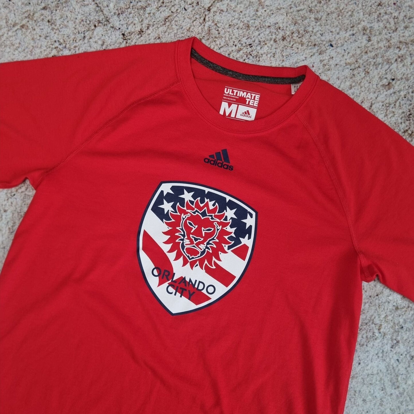 Adidas T-SHIRT ORLANDO CITY MLS USA TOP TEE - Red - Size M