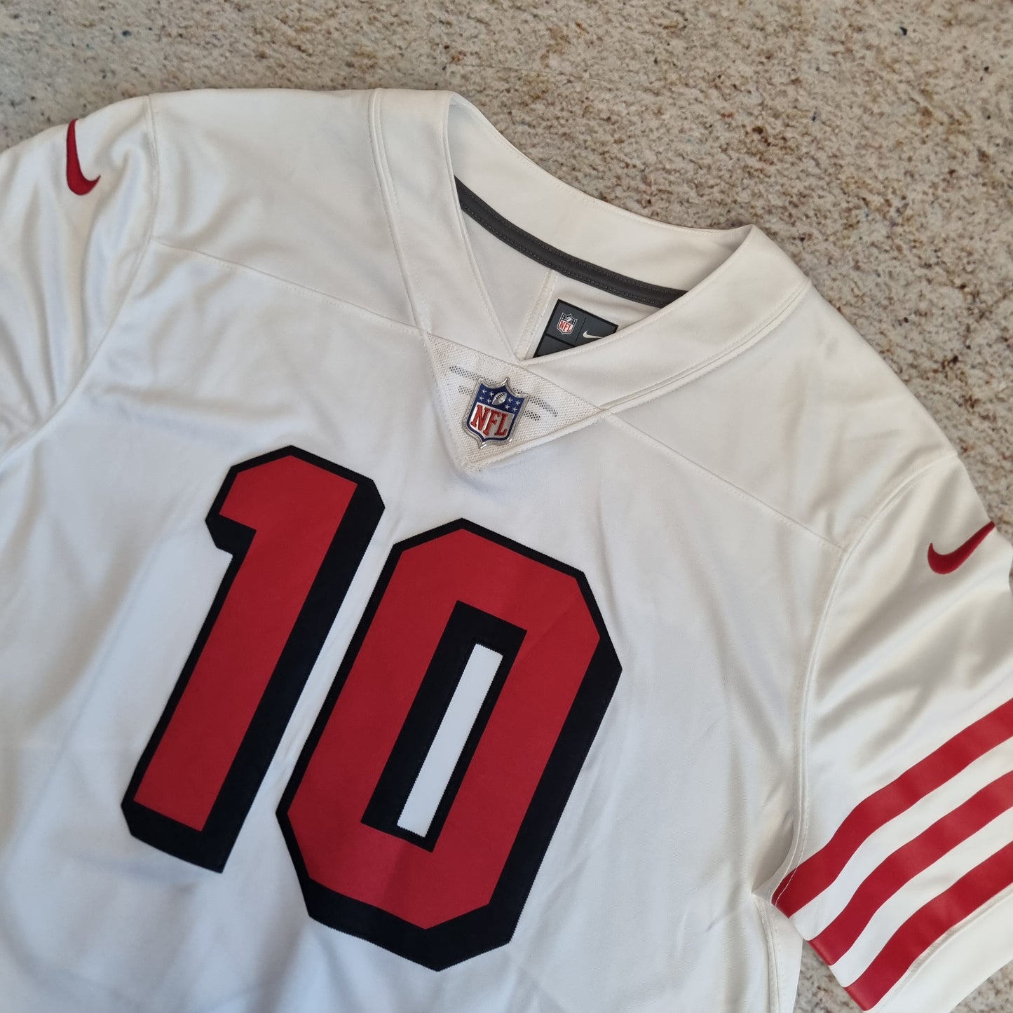 Nike San Francisco 49ers NFL Jersey Football Garoppolo #10 - White - Size L