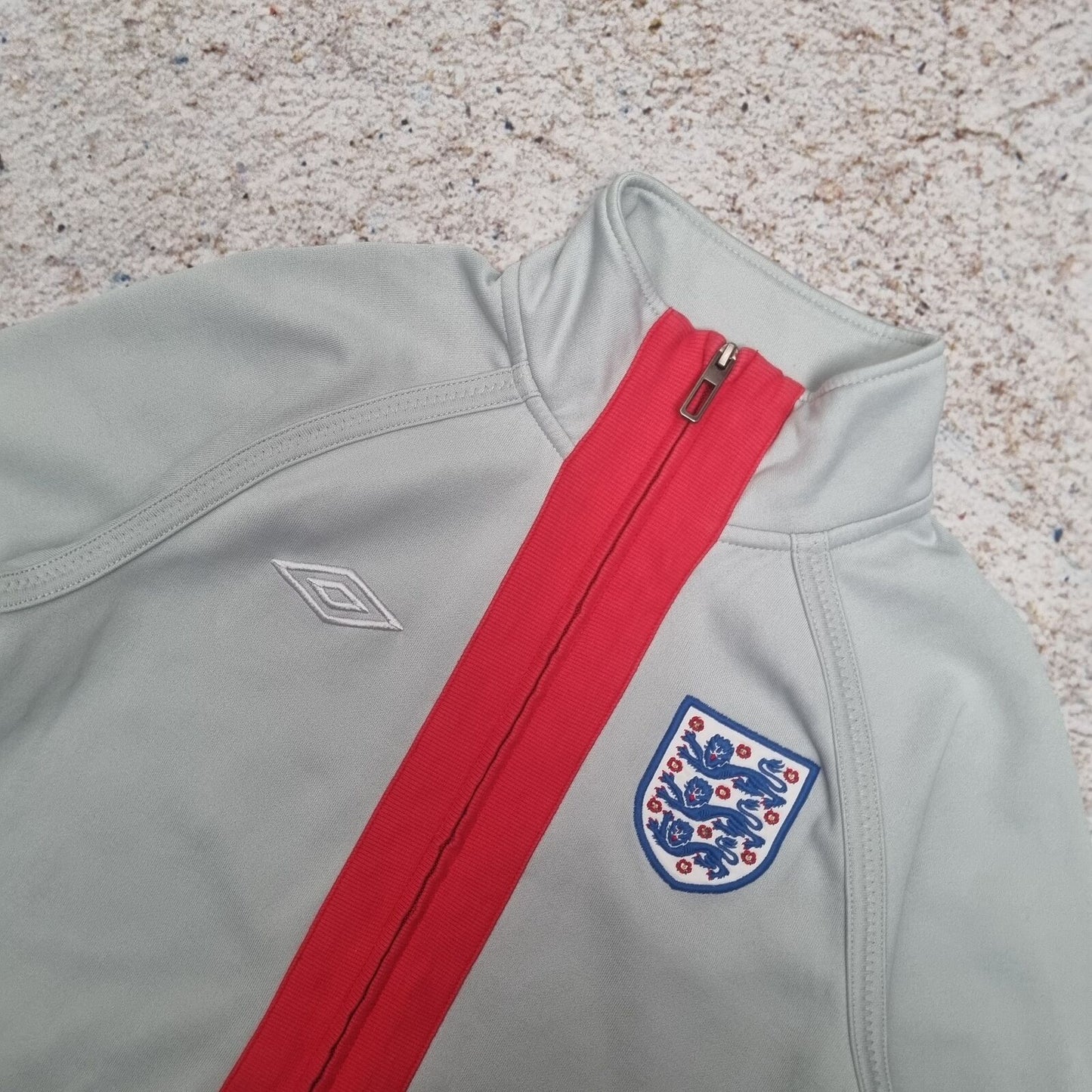 Umbro ENGLAND TRACK JACKET 2010 RETRO - GREY SIZE S