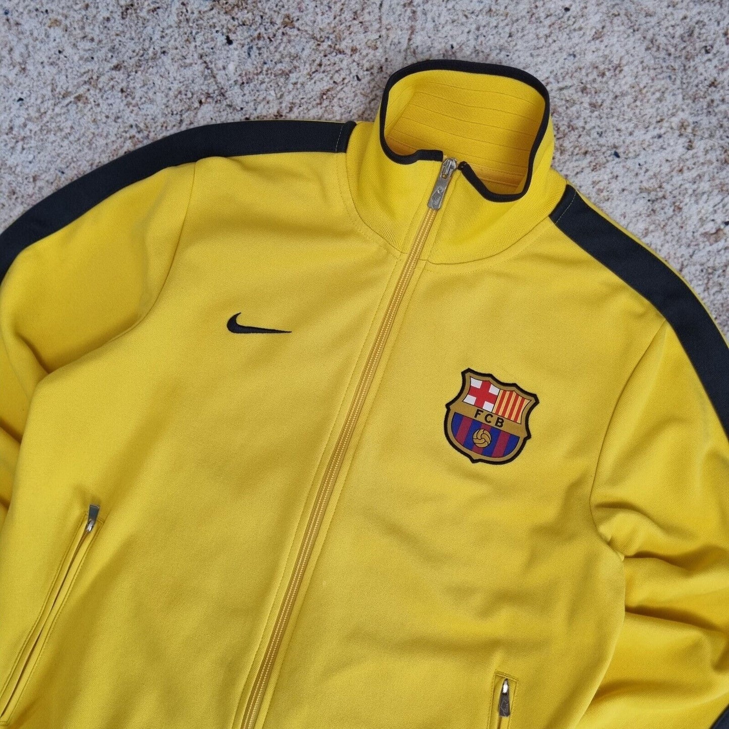 Nike Barcelona N98 Track Jacket - Yellow Size M