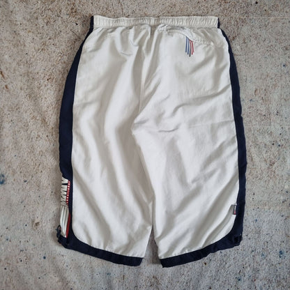 NIke INTERNATIONAL 3/4 SHORTS RETRO Y2K - White - Size XL