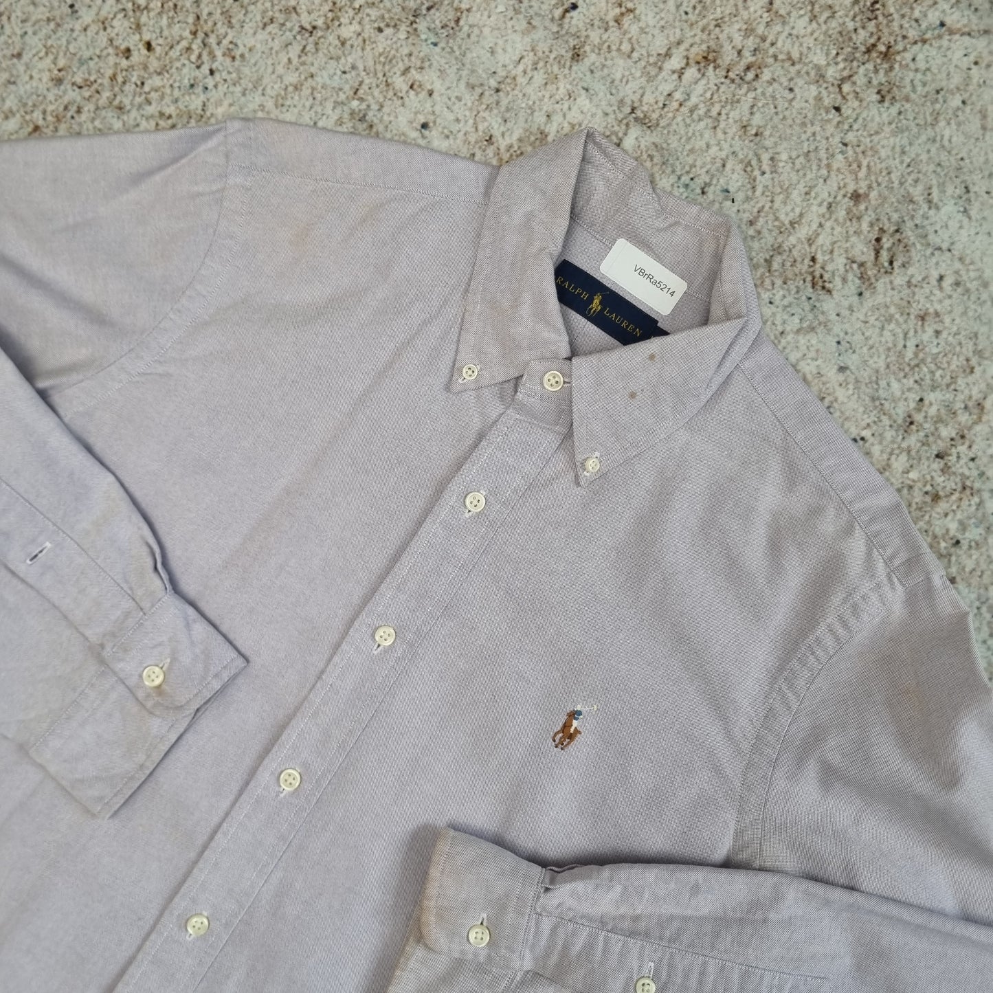 Ralph Lauren OXFORD SHIRT PLAIN  - Purple - Size M