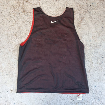 NIKE BASKETBALL JERSEY REVERSIBLE SIZE YOUTH XL Black Red Retro 1997 SUMMER HOOP