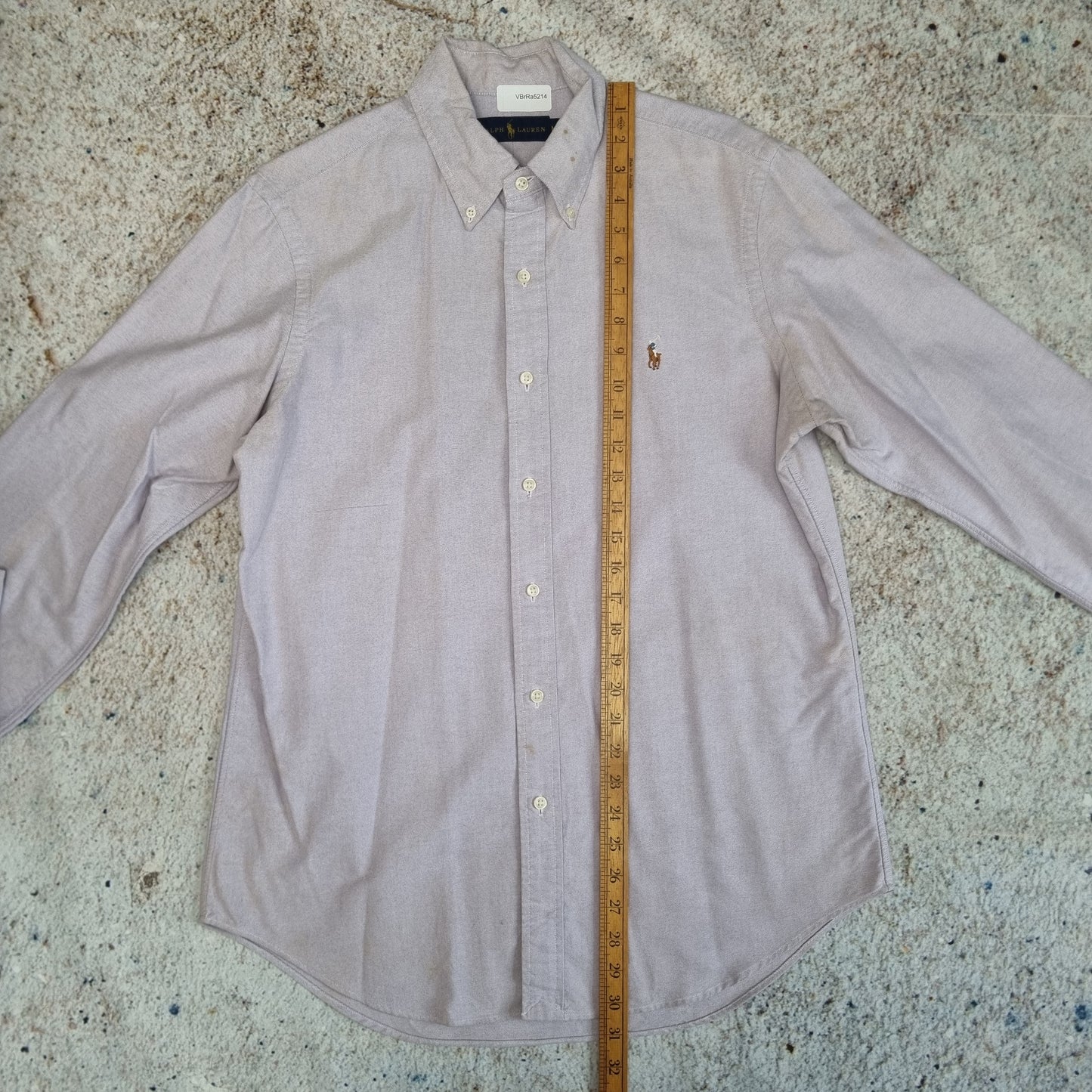 Ralph Lauren OXFORD SHIRT PLAIN  - Purple - Size M