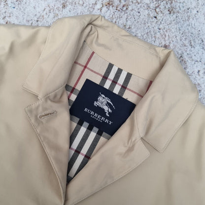 Women’s Burberrys' Vintage Jacket Button Up UK 8 Beige Brown