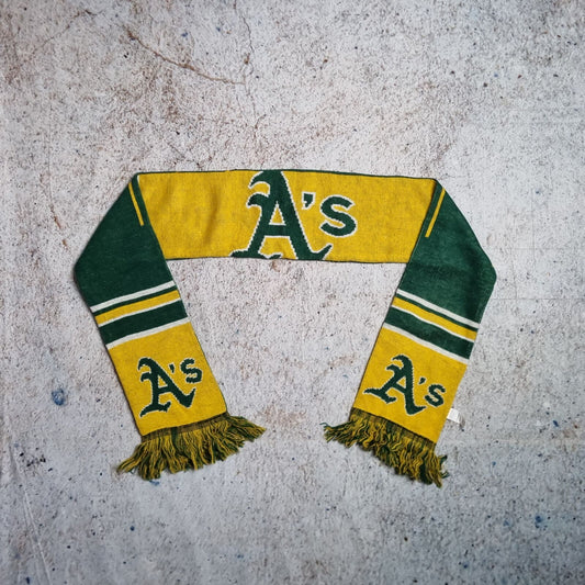 Oakland Athletics Scarf MLB Baseball - Green -