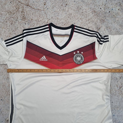 Adidas GERMANY JERSEY FOOTBALL SHIRT 2014  - White - Size XXL