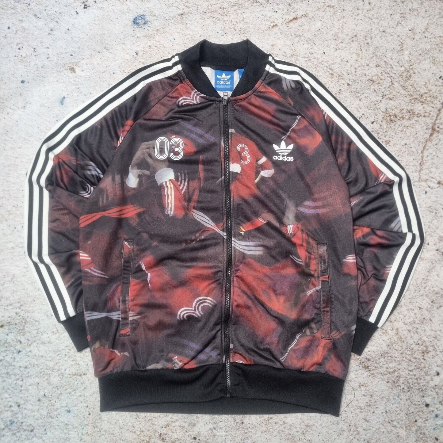 Adidas Original Men's Classic Team Superstar Track Jacket B48971 Size XL