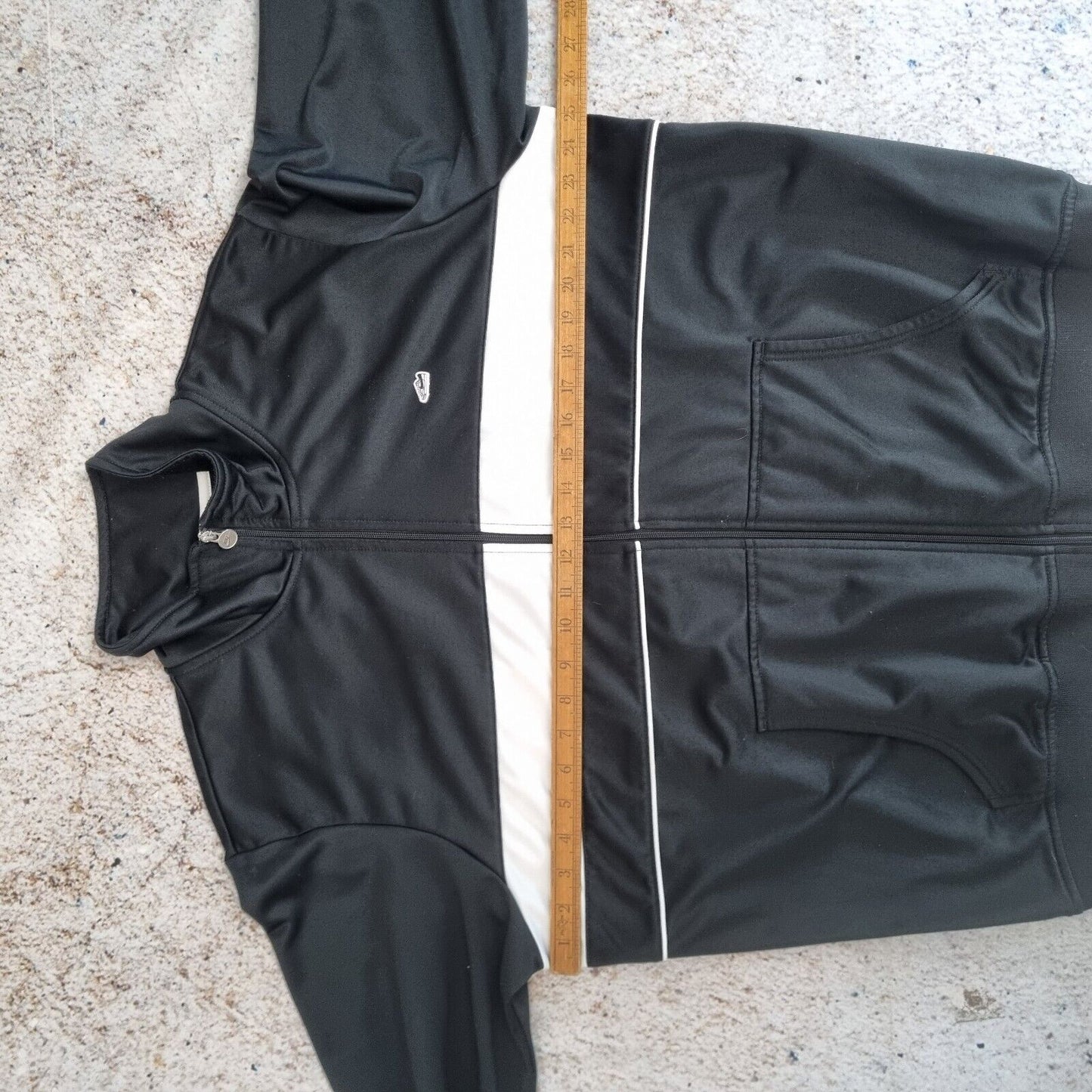 NIKE TRACK JACKET RETRO VINTAGE BLAZER EDITION BLACK WHITE SIZE XL Rare