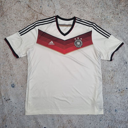 Adidas GERMANY JERSEY FOOTBALL SHIRT 2014  - White - Size XXL