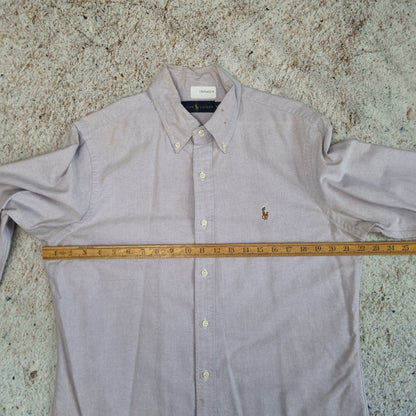 Ralph Lauren OXFORD SHIRT PLAIN  - Purple - Size M