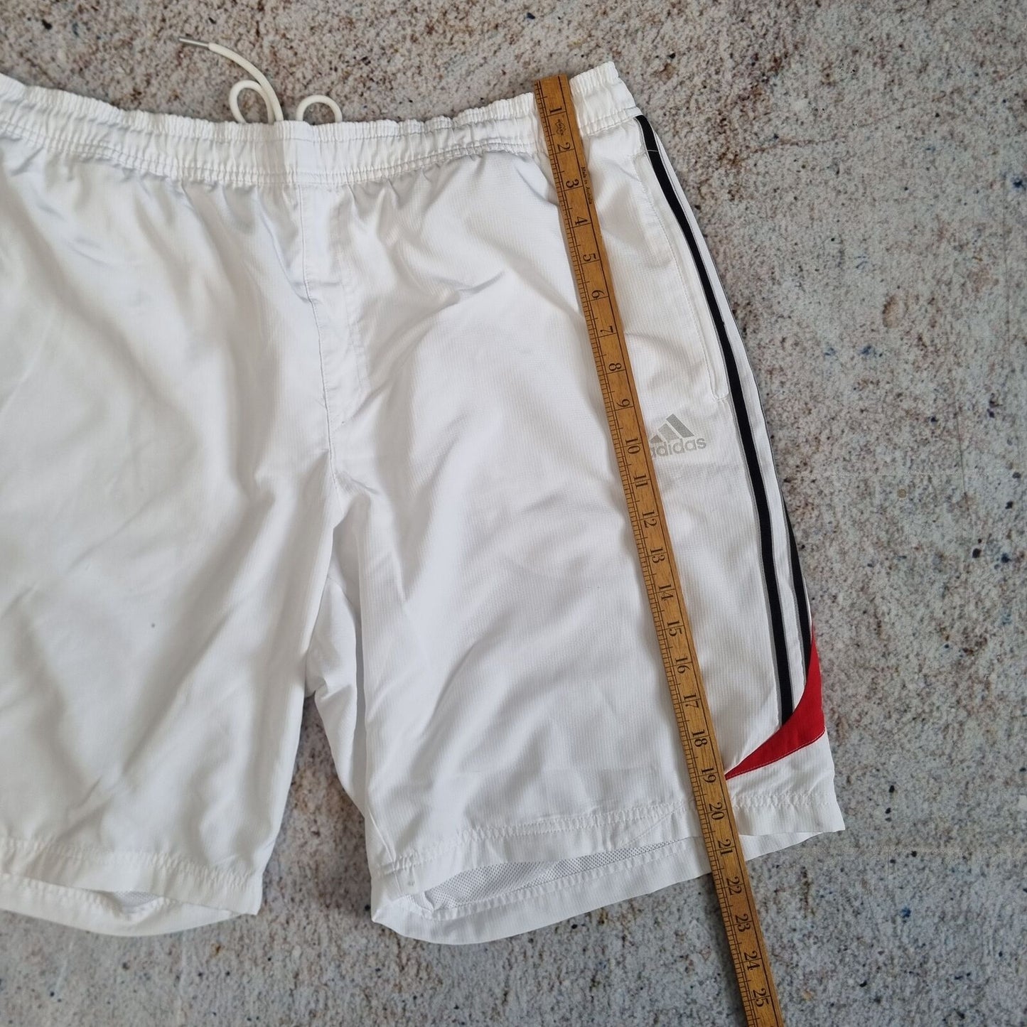 Adidas SHORTS PREDATOR STYLE RETRO Y2K - White - Size XL