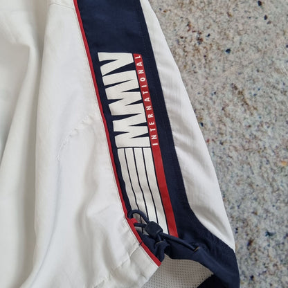 NIke INTERNATIONAL 3/4 SHORTS RETRO Y2K - White - Size XL