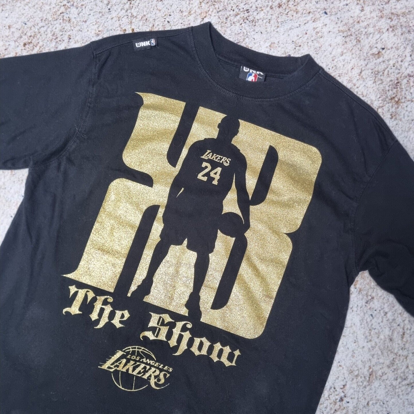 UNK Kobe Bryant #24 The Show LA Lakers T-Shirt Size S Black