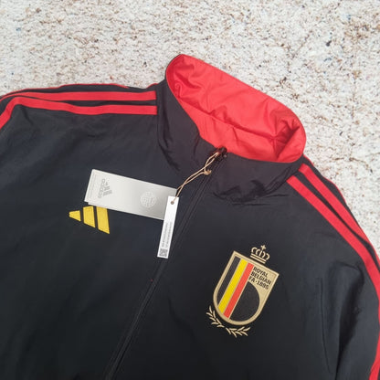 Adidas BELGIUM TRACK JACKET REVERSIBLE NEW  - Black - Size L