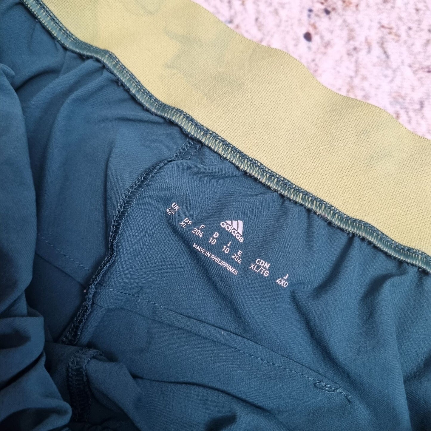 Adidas CASUAL SHORT SPORT SHORT - Green - Size XL