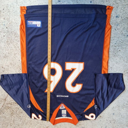 Reebok Denver Broncos NFL Jersey US Football Portis #26 - Blue - Size XL