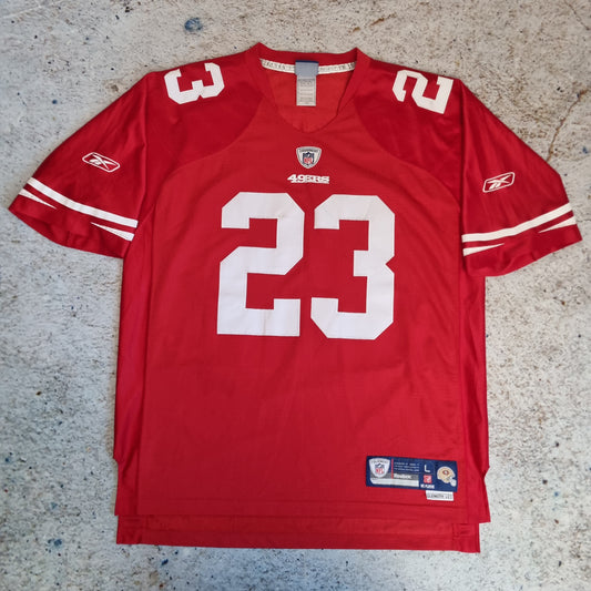 Reebok San Francisco 49ers NFL Jersey Football Mays #23 - Red - Size L