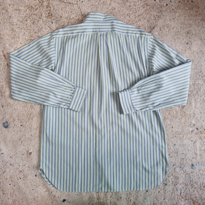 Ralph Lauren OXFORD SHIRT STRIPE GREEN  - Blue - Size L