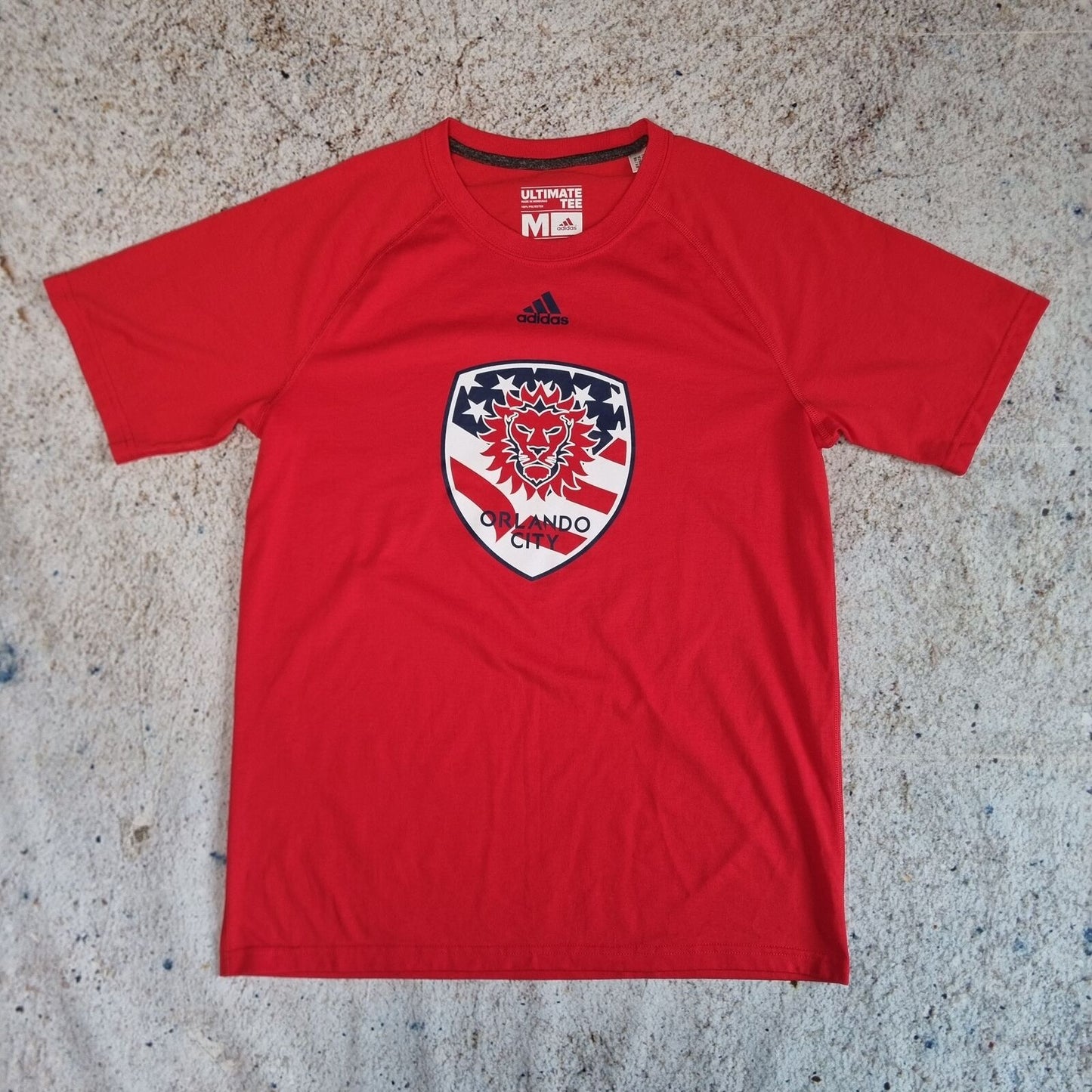 Adidas T-SHIRT ORLANDO CITY MLS USA TOP TEE - Red - Size M