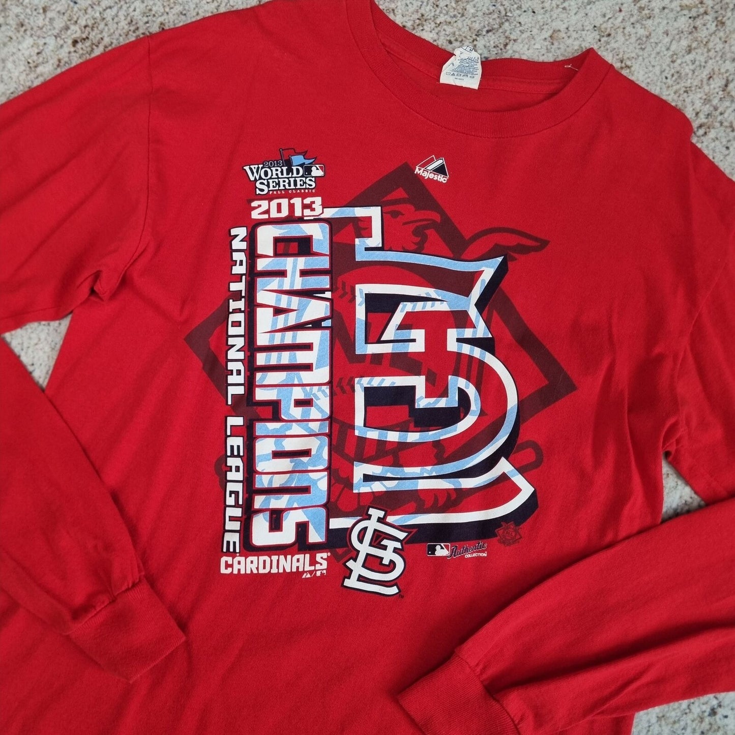 Delta T-SHIRT CARDINALS BASEBALL MLB TOP TEE 2013 - Red - Size M