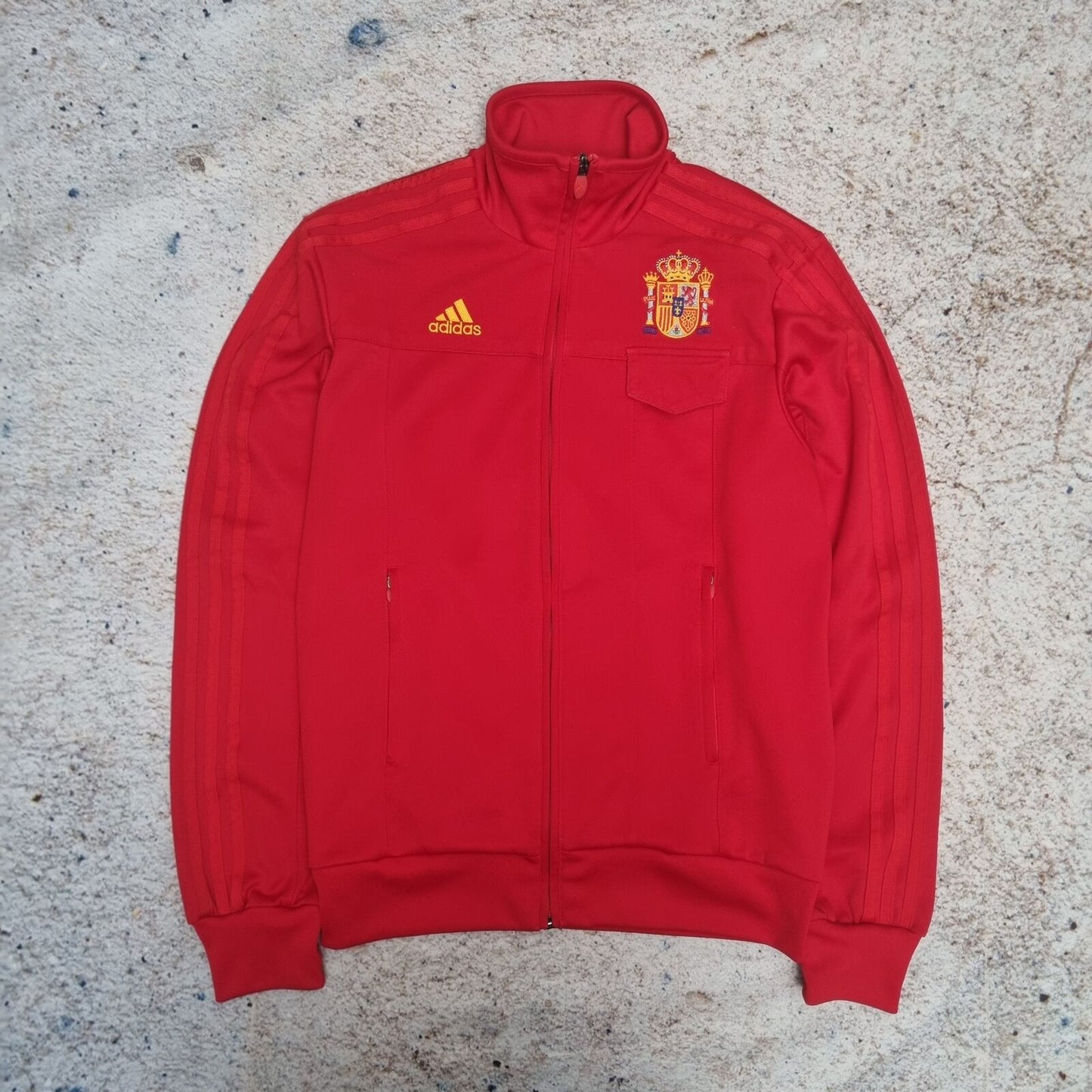 Adidas SPAIN TRACK JACKET RETRO 2007 - 2008 - Red - Size S