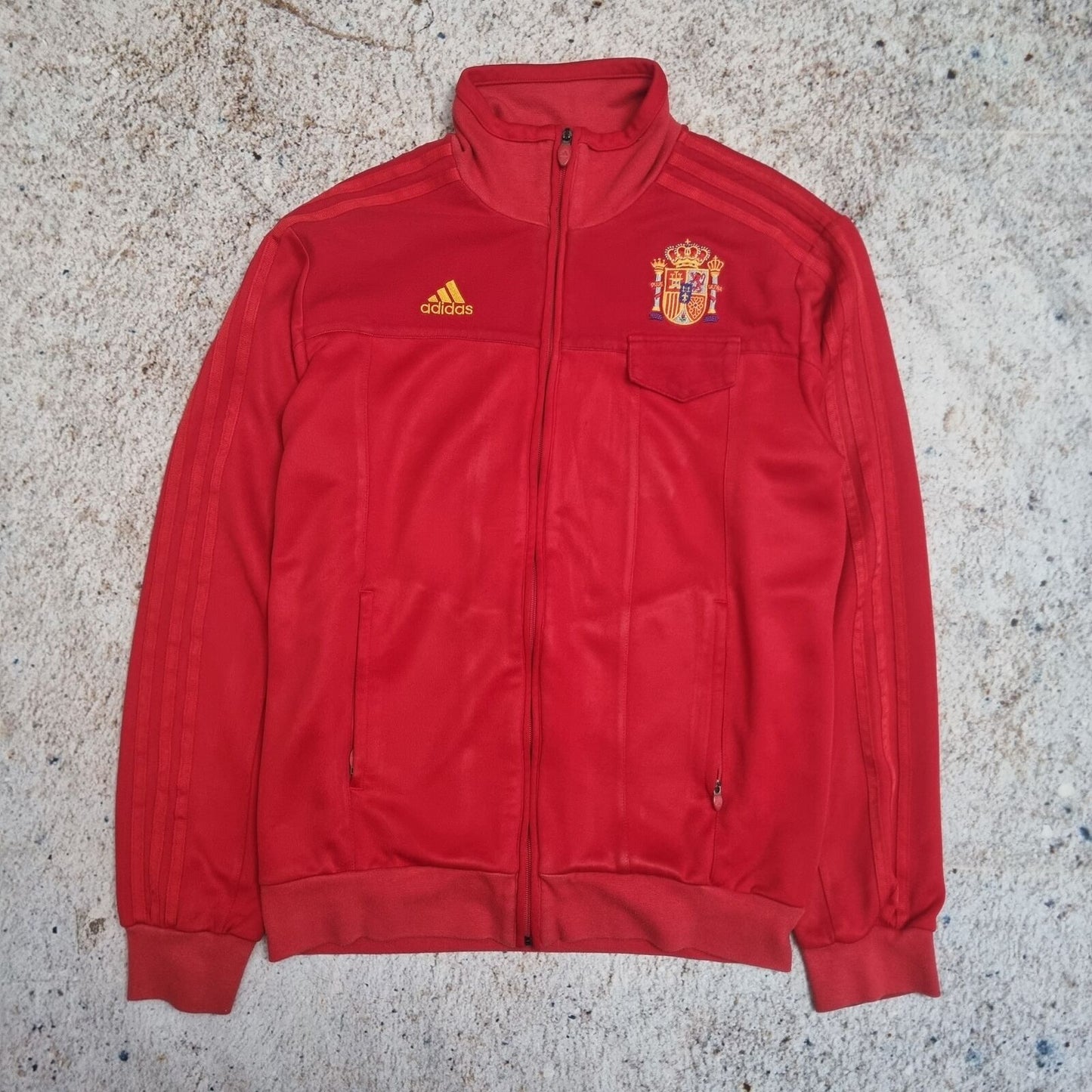 Adidas SPAIN TRACK JACKET RETRO 2007 - 2008 - Red - Size M