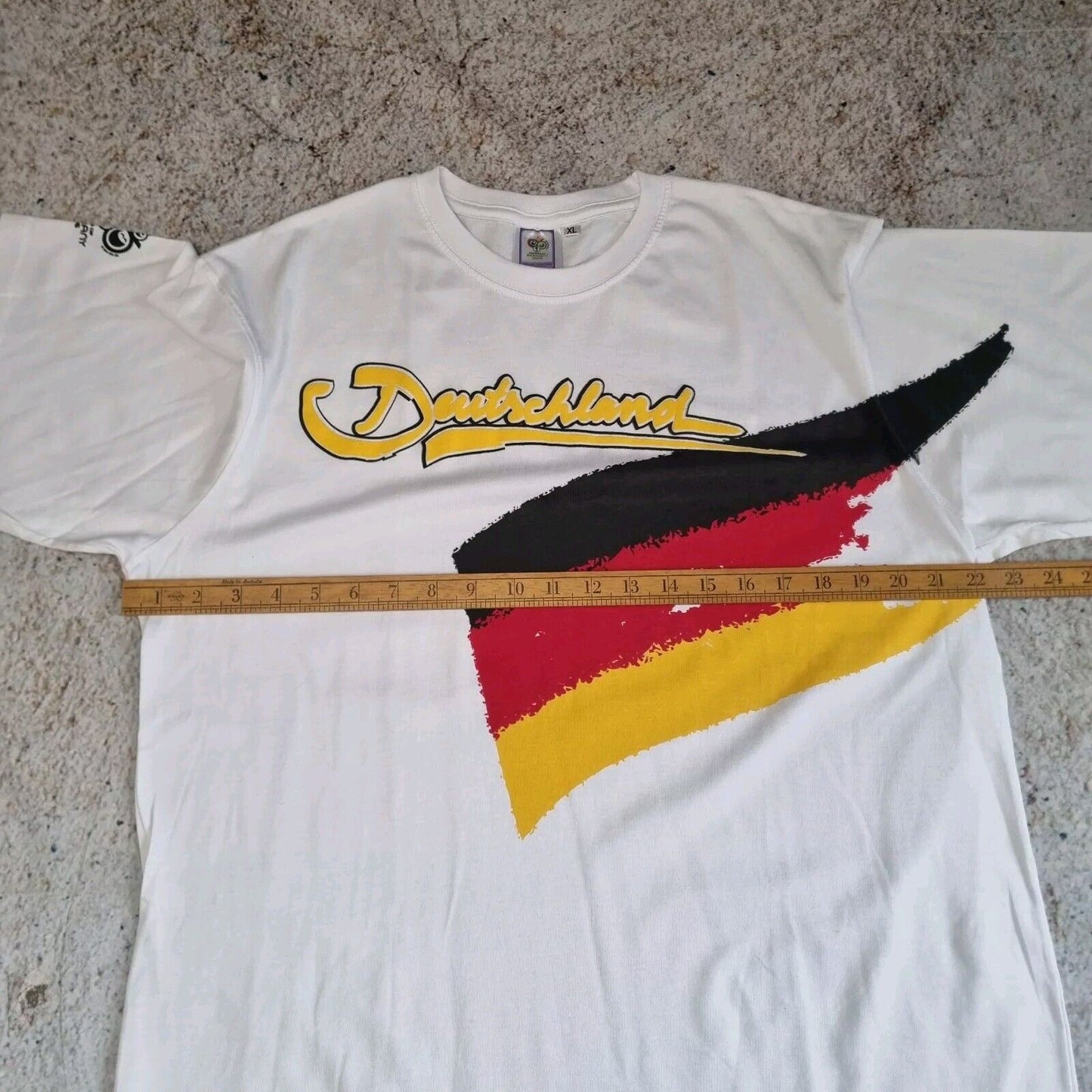 FIFA WORLD CUP T-shirt GERMANY 2006 Size XL White